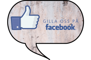 Gilla oss på facebook!