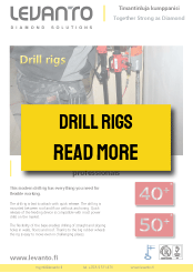 Selection of drill rigs