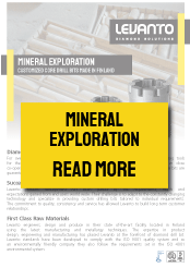 Tools for mineral exploration